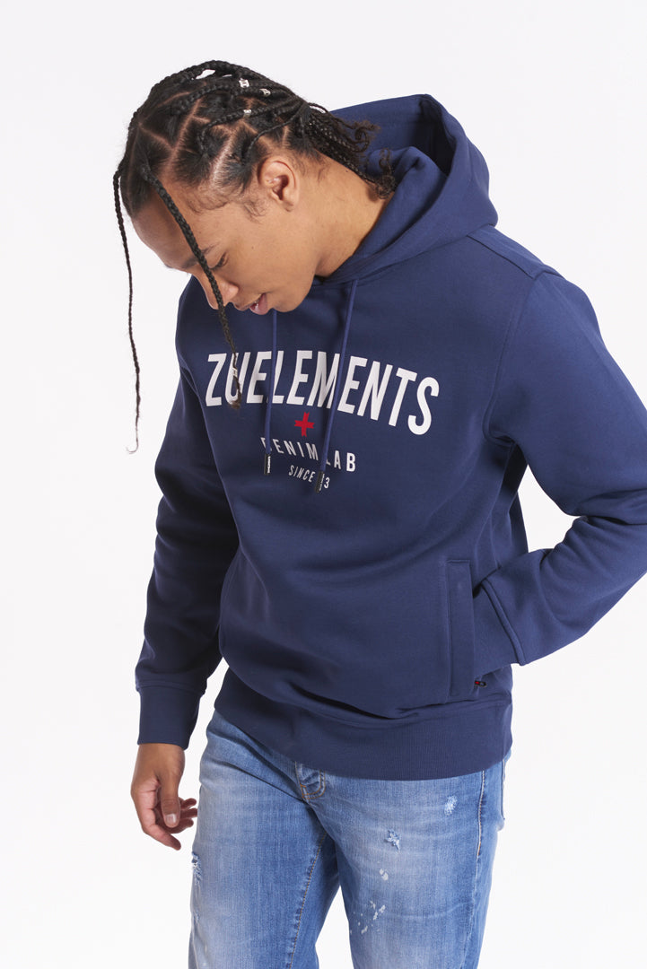 Felpa con cappuccio "Denim Lab"