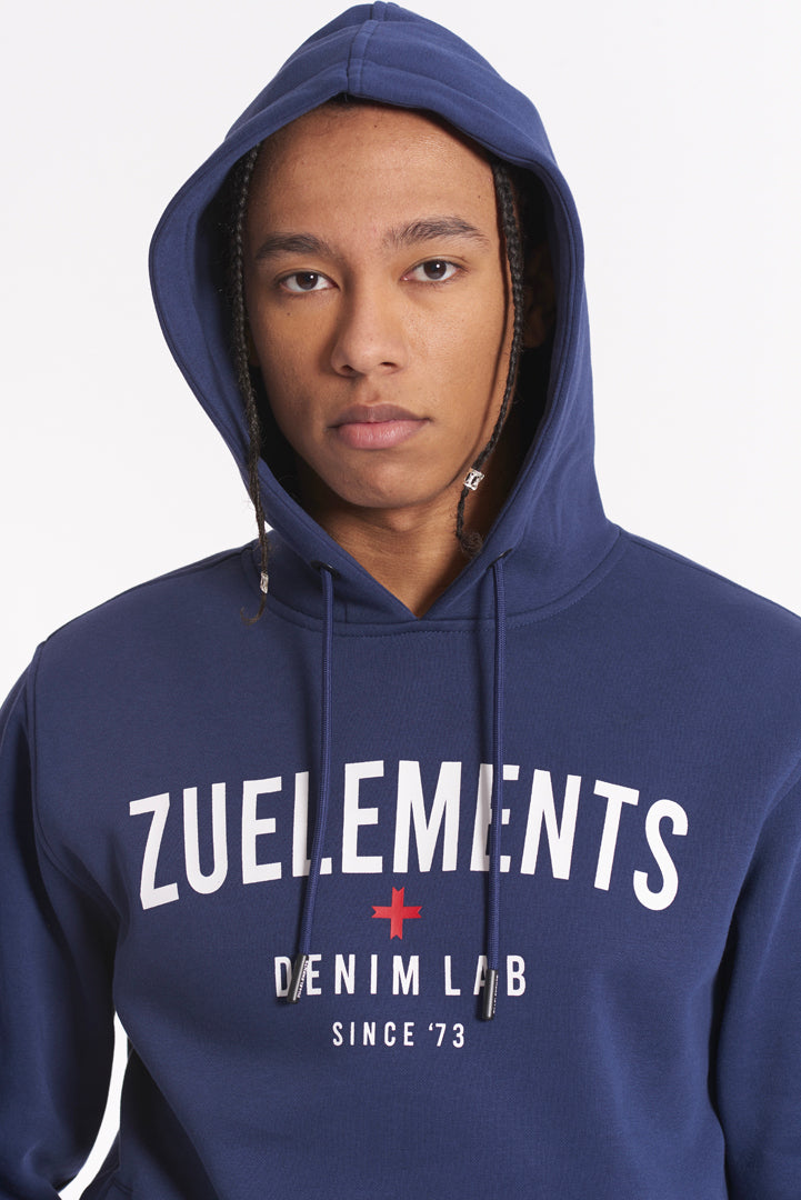 Felpa con cappuccio "Denim Lab"