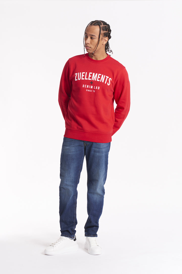 Felpa Girocollo "DenimLab"