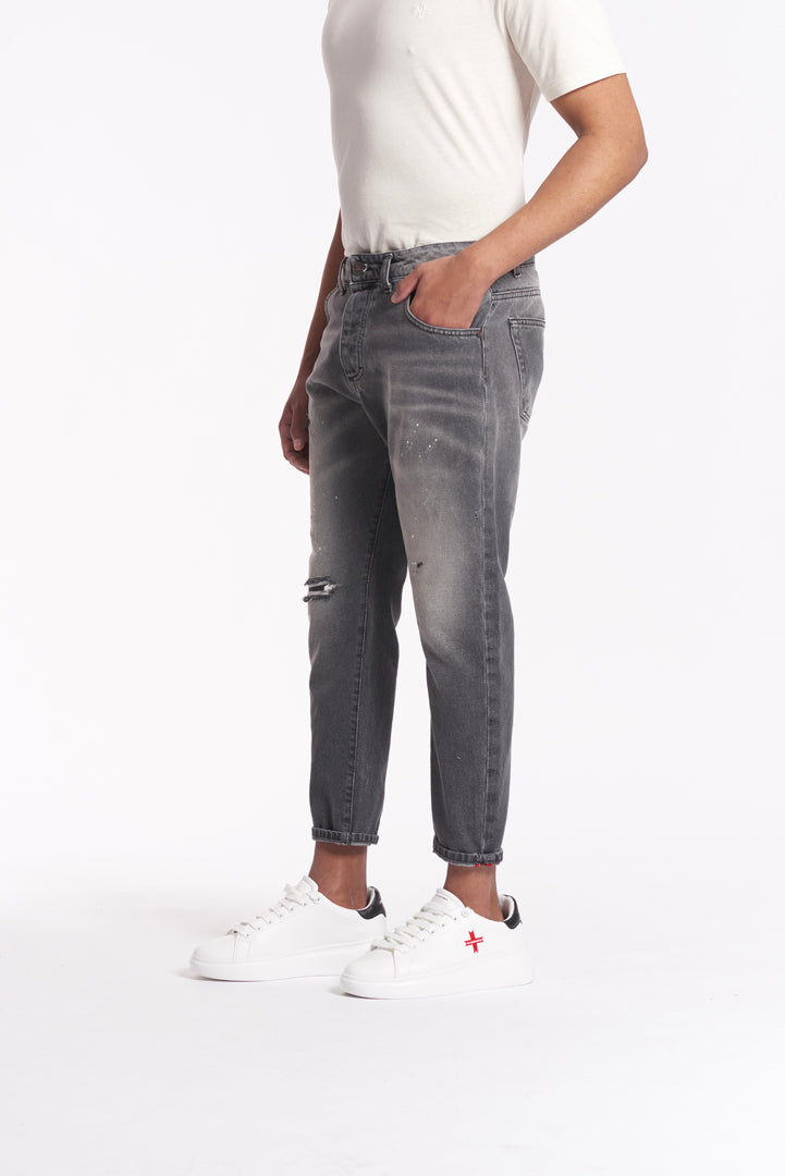 Carrot Jeans - Grey