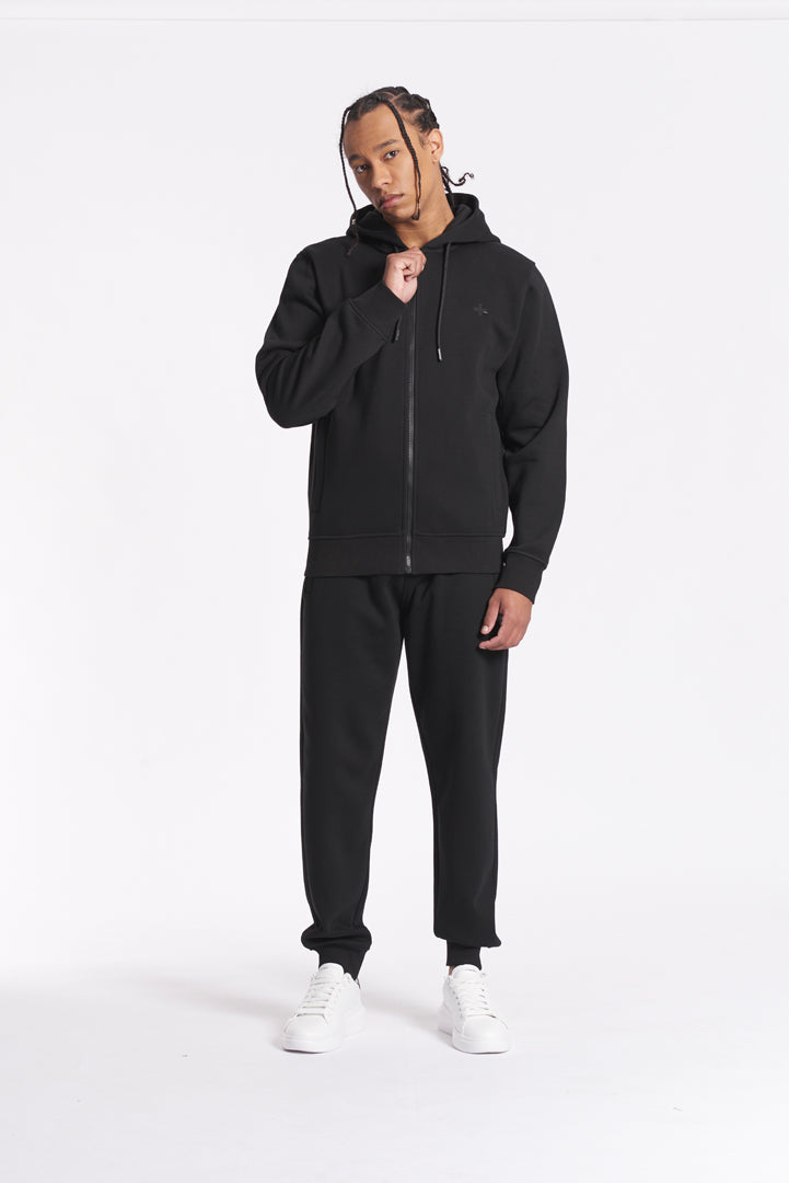 Felpa con Zip e Cappuccio Lucid