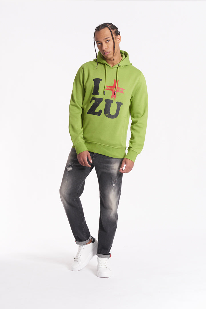 Felpa con Cappuccio "Loving Zu"