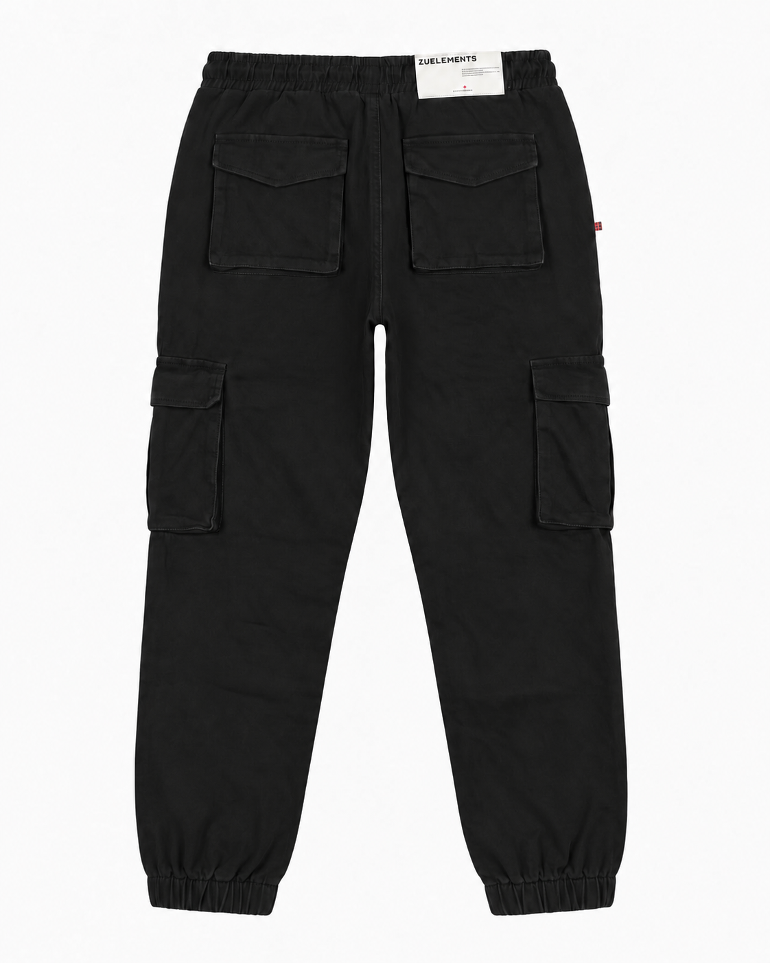 Pantaloni jogger cargo slim fit military