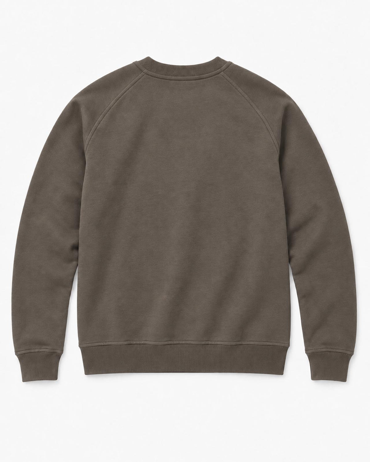 Felpa Carbon girocollo con manica raglan