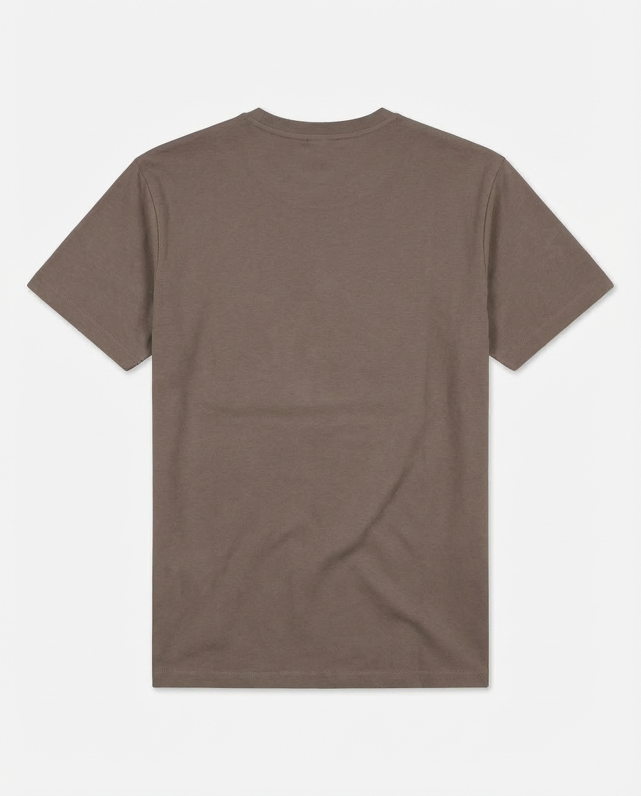 T-shirt maniche corte scollo a v, logo ricamato lato cuore