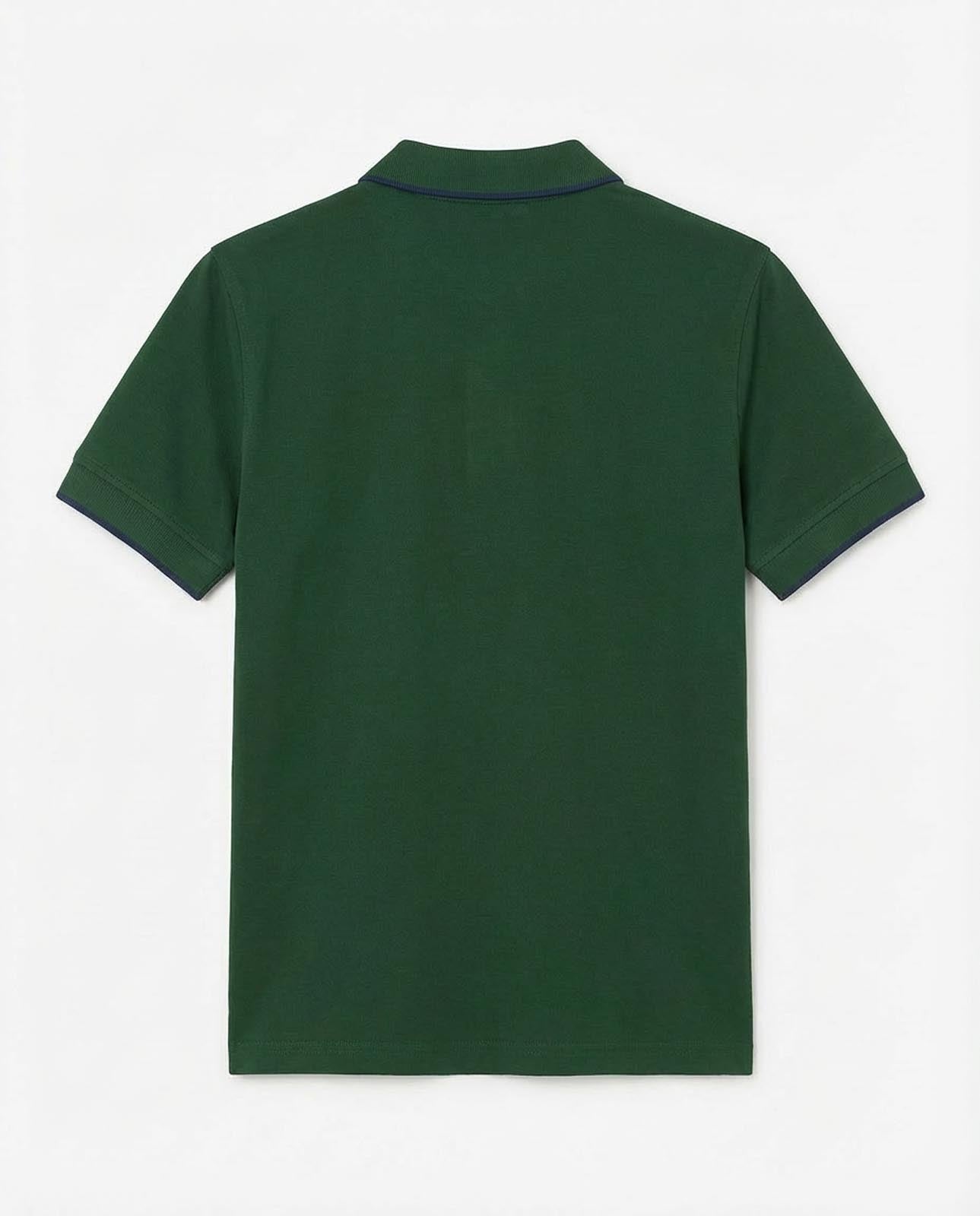 Polo in piquet elasticizzato