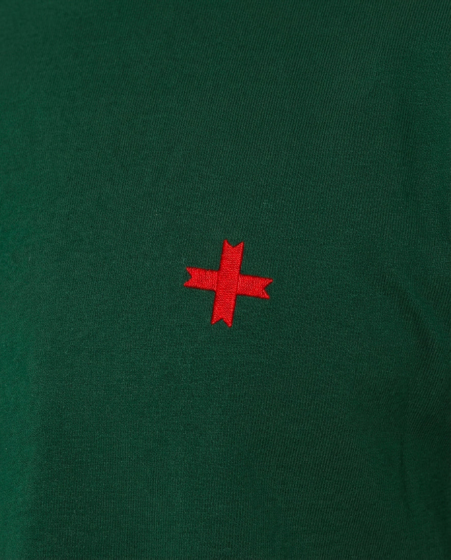 T-shirt girocollo maniche corte con logo stampato