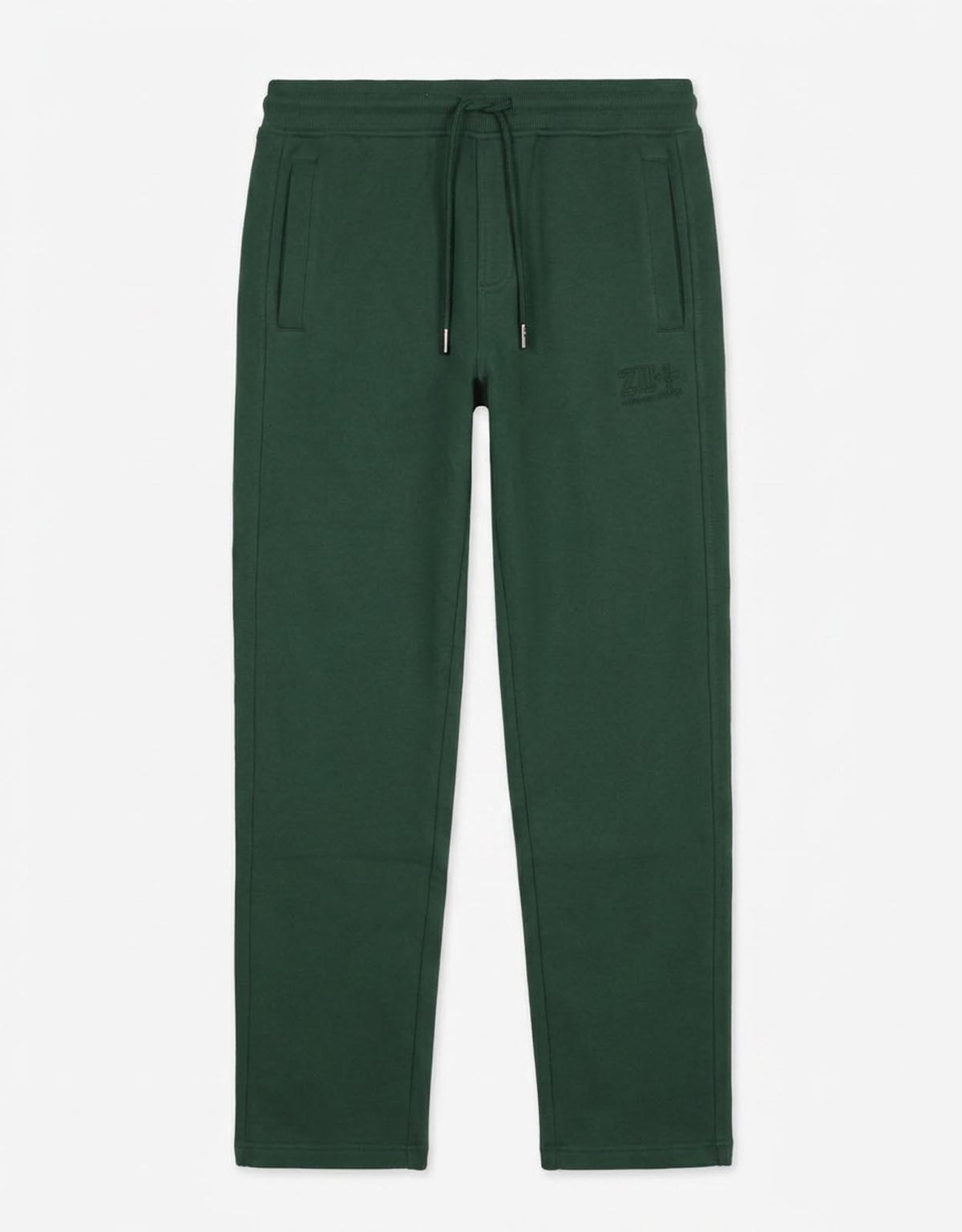 Pantaloni in felpa con ricamo in tono