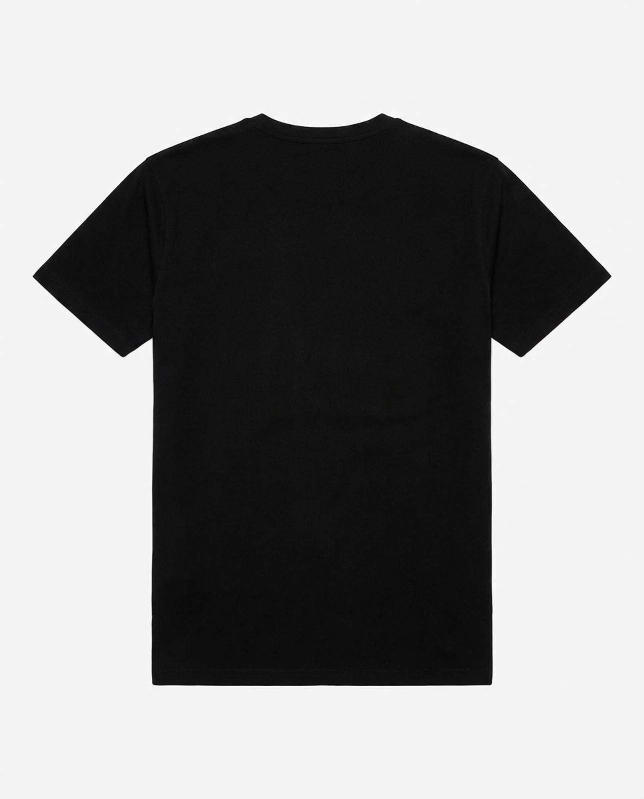 T-shirt girocollo maniche corte con micrologo ricamato