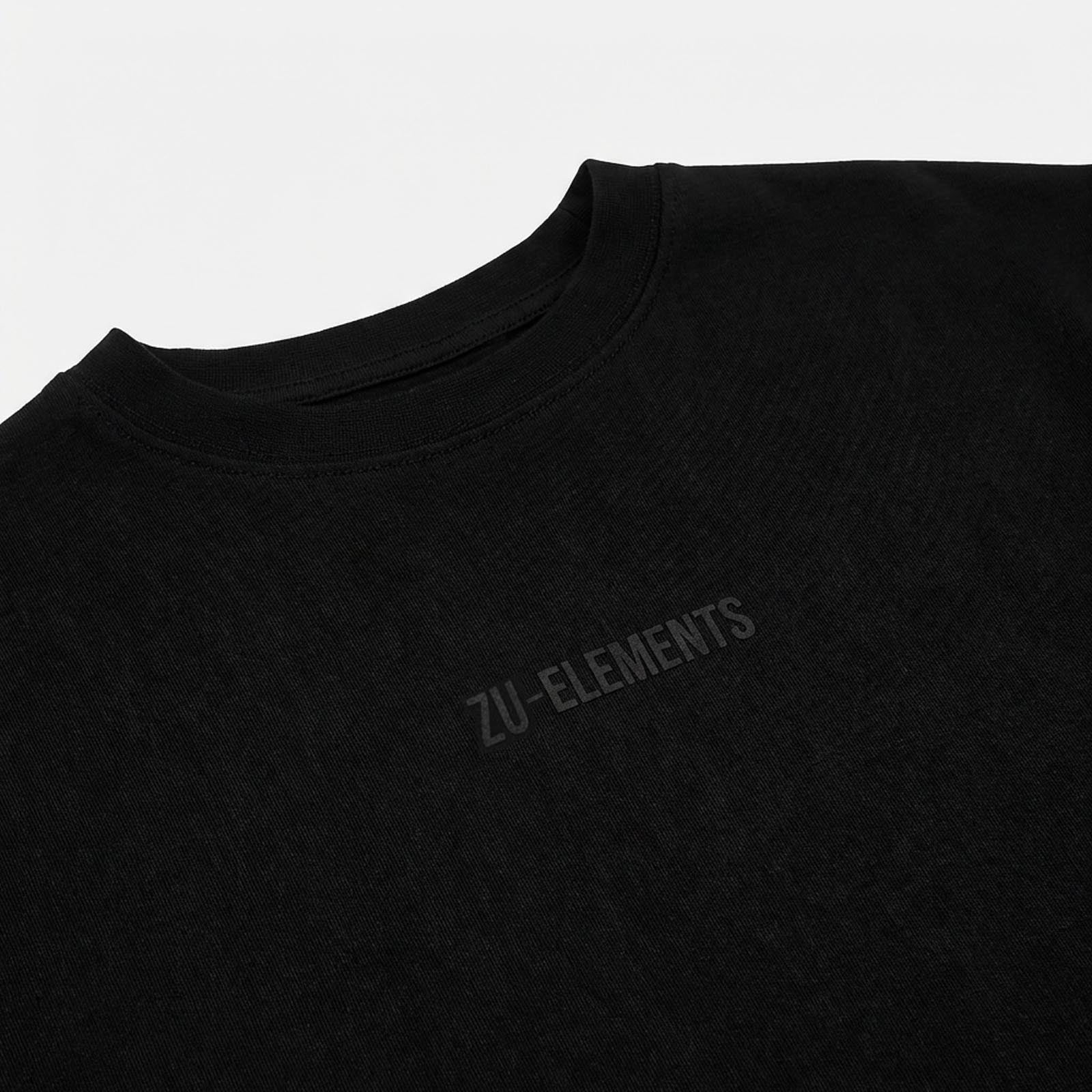 T-shirt girocollo maniche corte relaxed fit, taglio spalla e stampa frontale