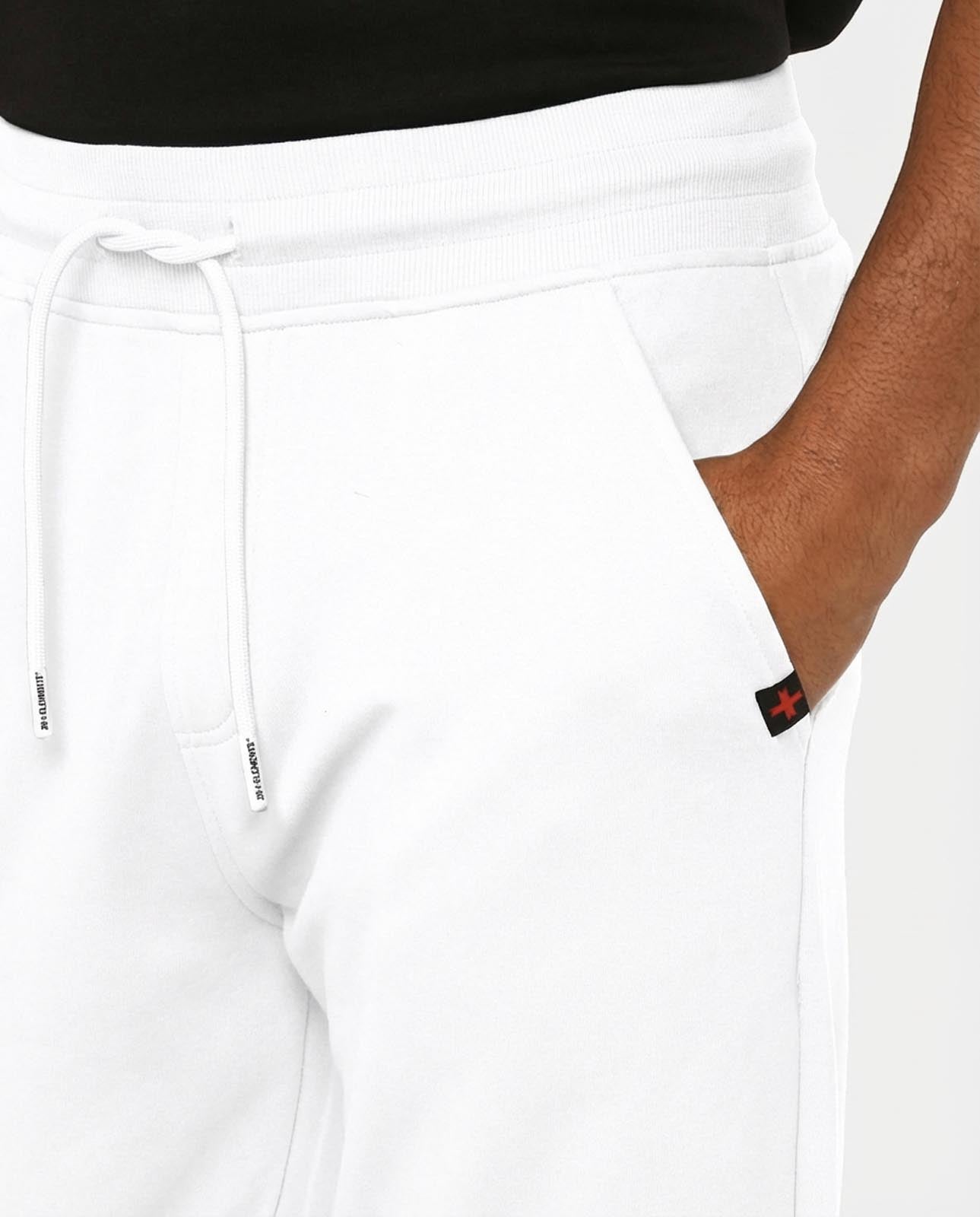 Pantaloni felpa con elastico sul fondo