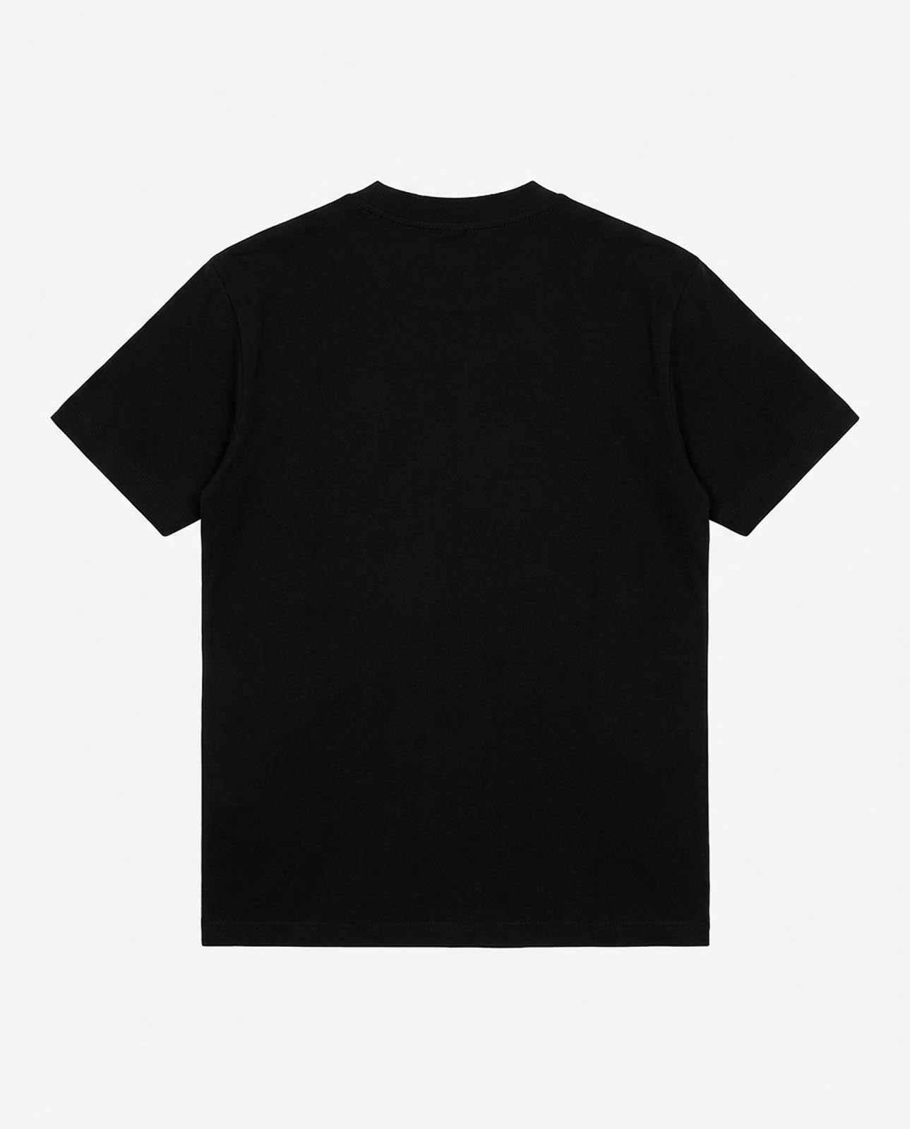 T-shirt girocollo maniche corte con logo frontale stampato