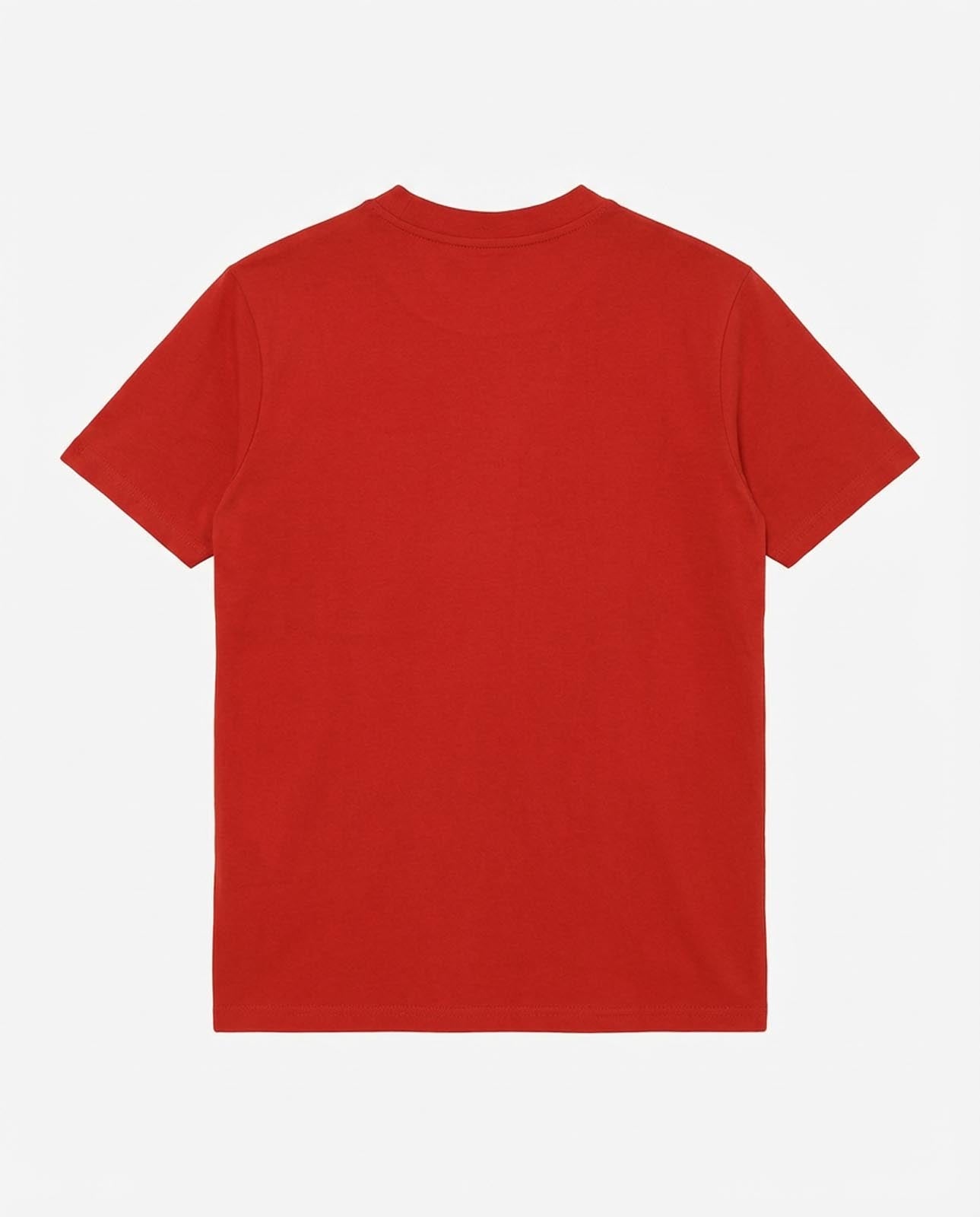 T-shirt girocollo maniche corte con logo frontale stampato