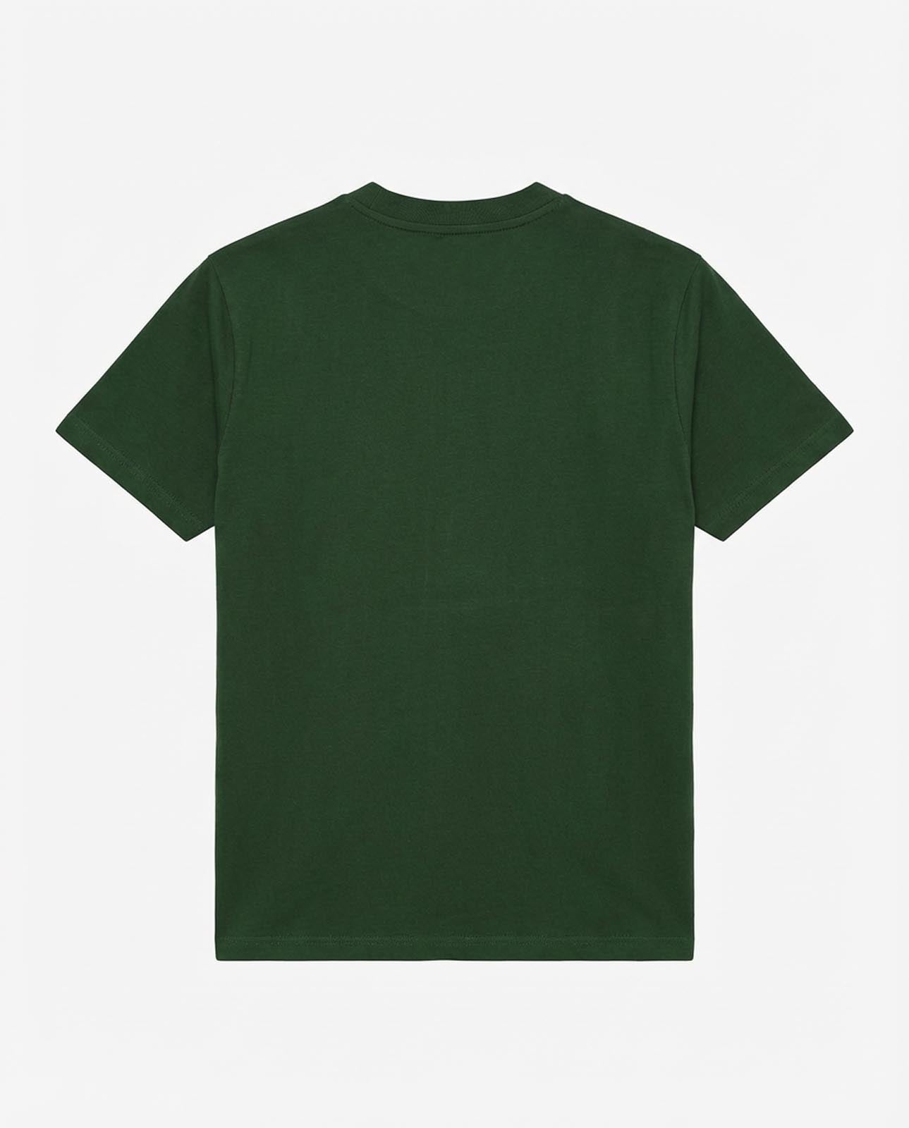 T-shirt girocollo maniche corte con logo frontale stampato