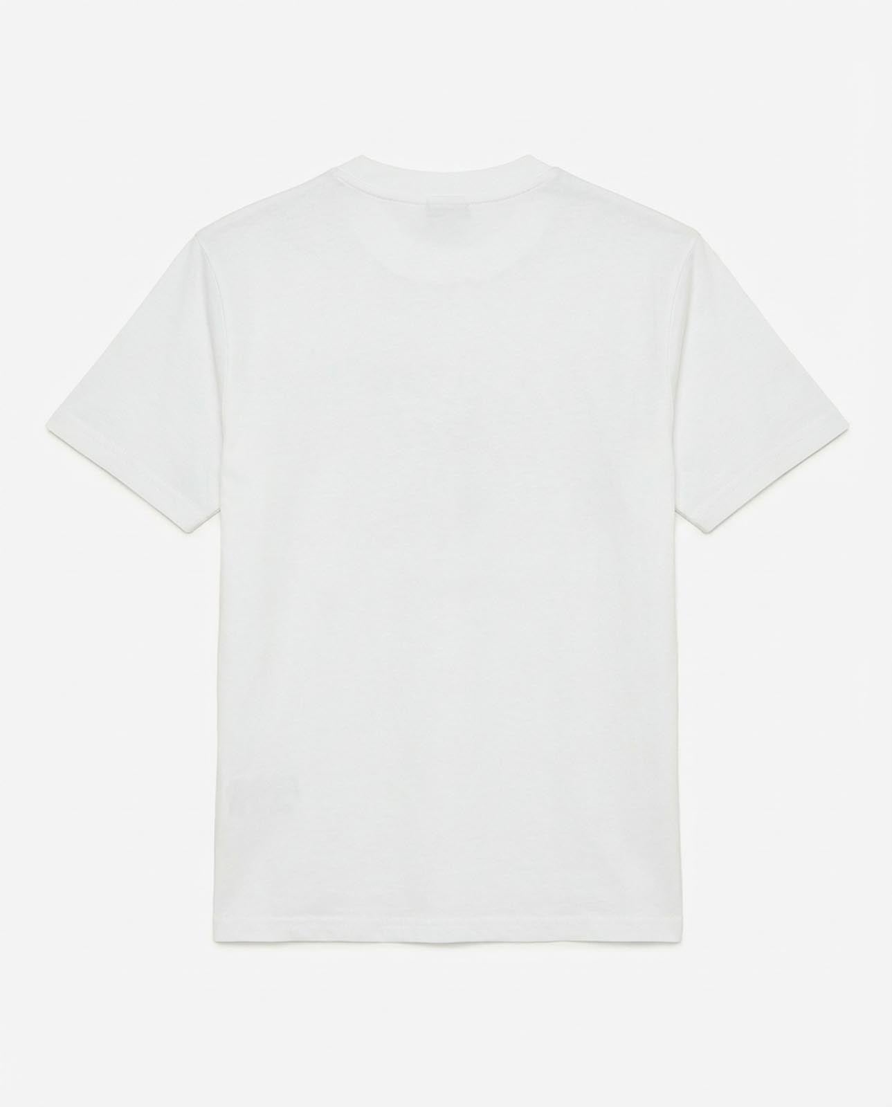 T-shirt girocollo maniche corte con logo frontale stampato