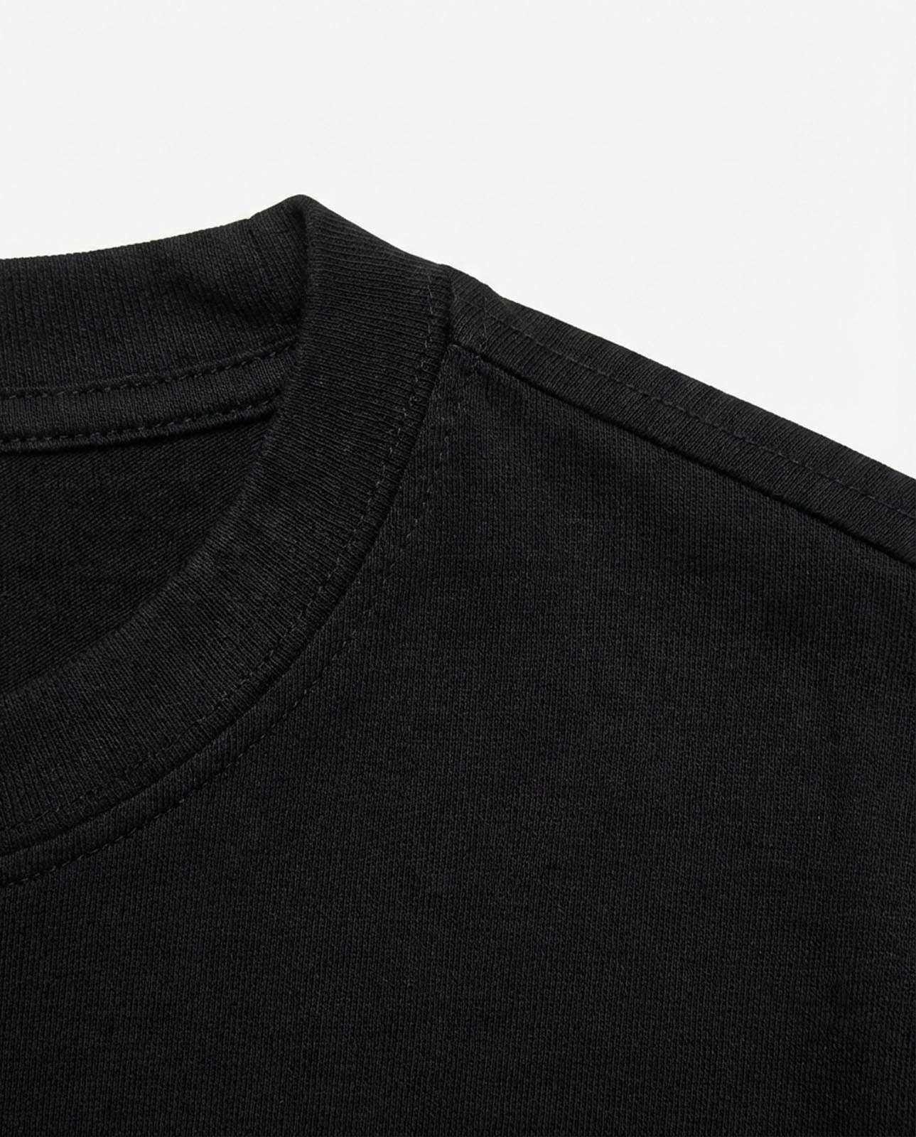 T-shirt girocollo maniche corte, logo stampato su maniche davanti e sul dietro