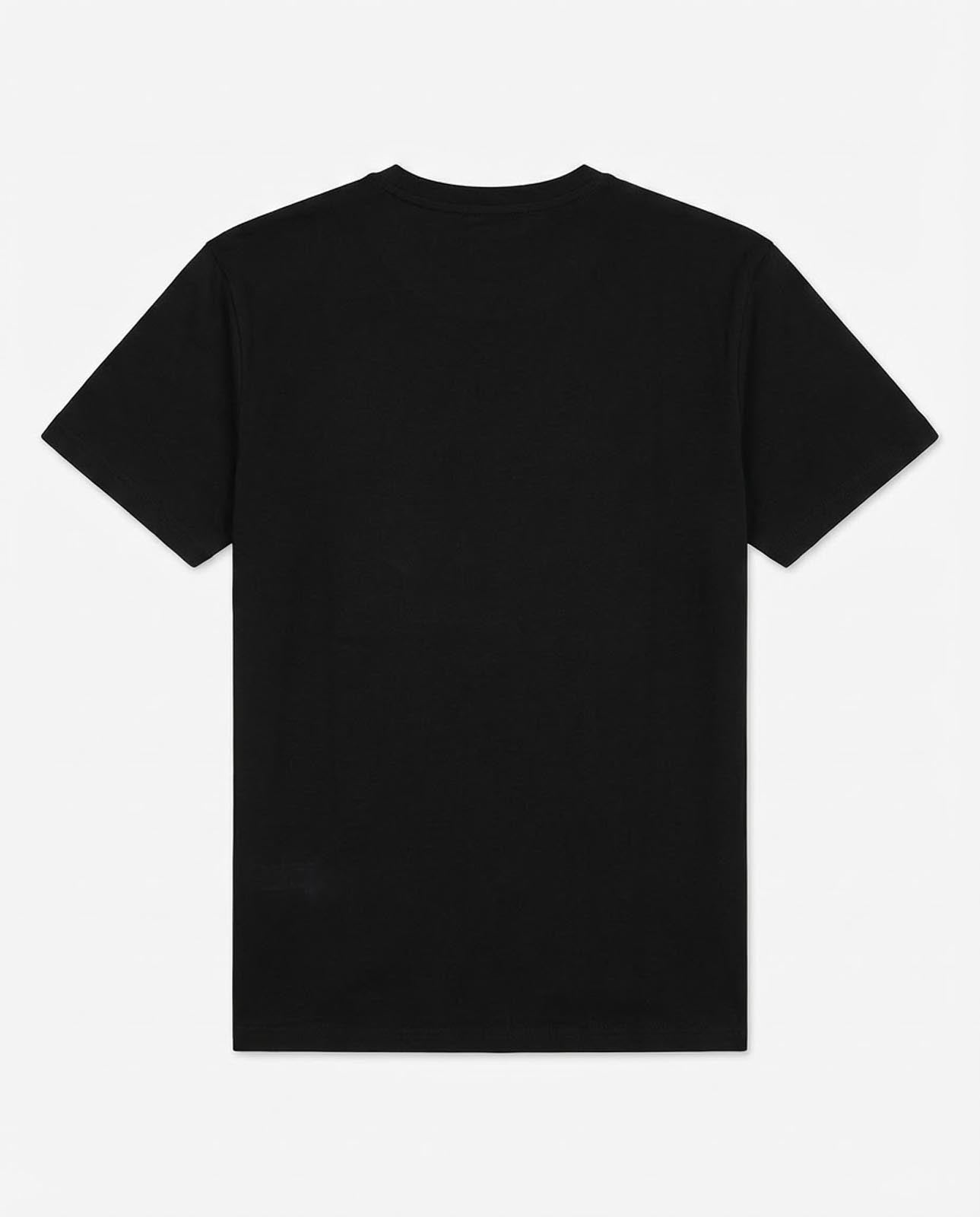 T-shirt maniche corte scollo a v, logo ricamato lato cuore