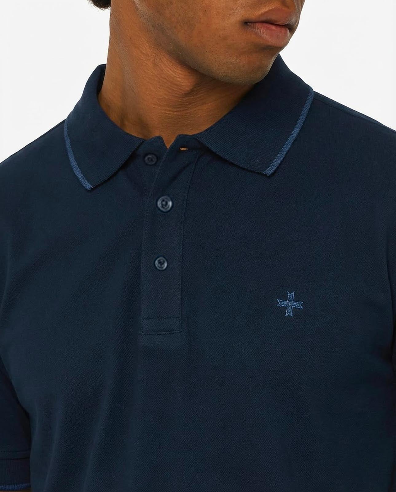 Polo in piquet elasticizzato