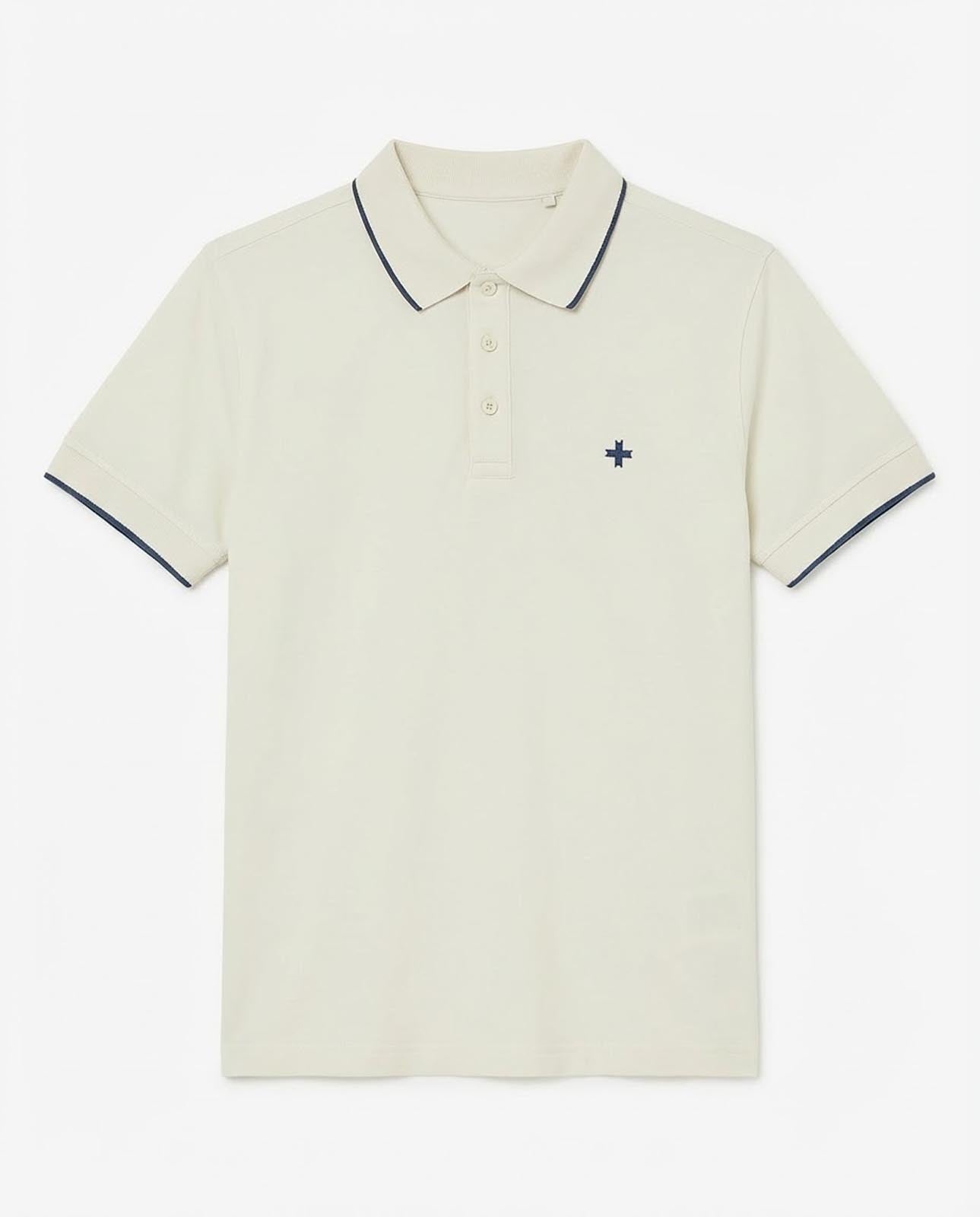 Polo in piquet elasticizzato