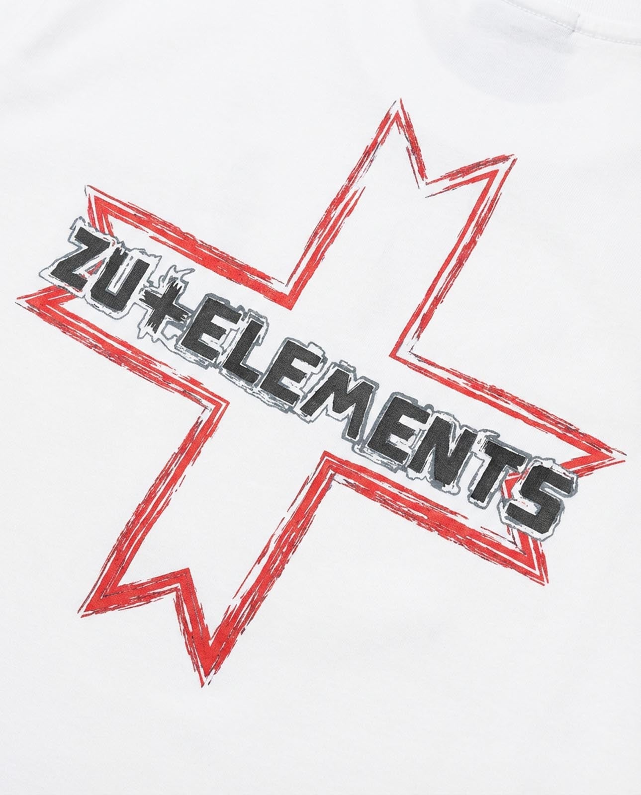 T-shirt girocollo maniche corte, stampa lato cuore logata