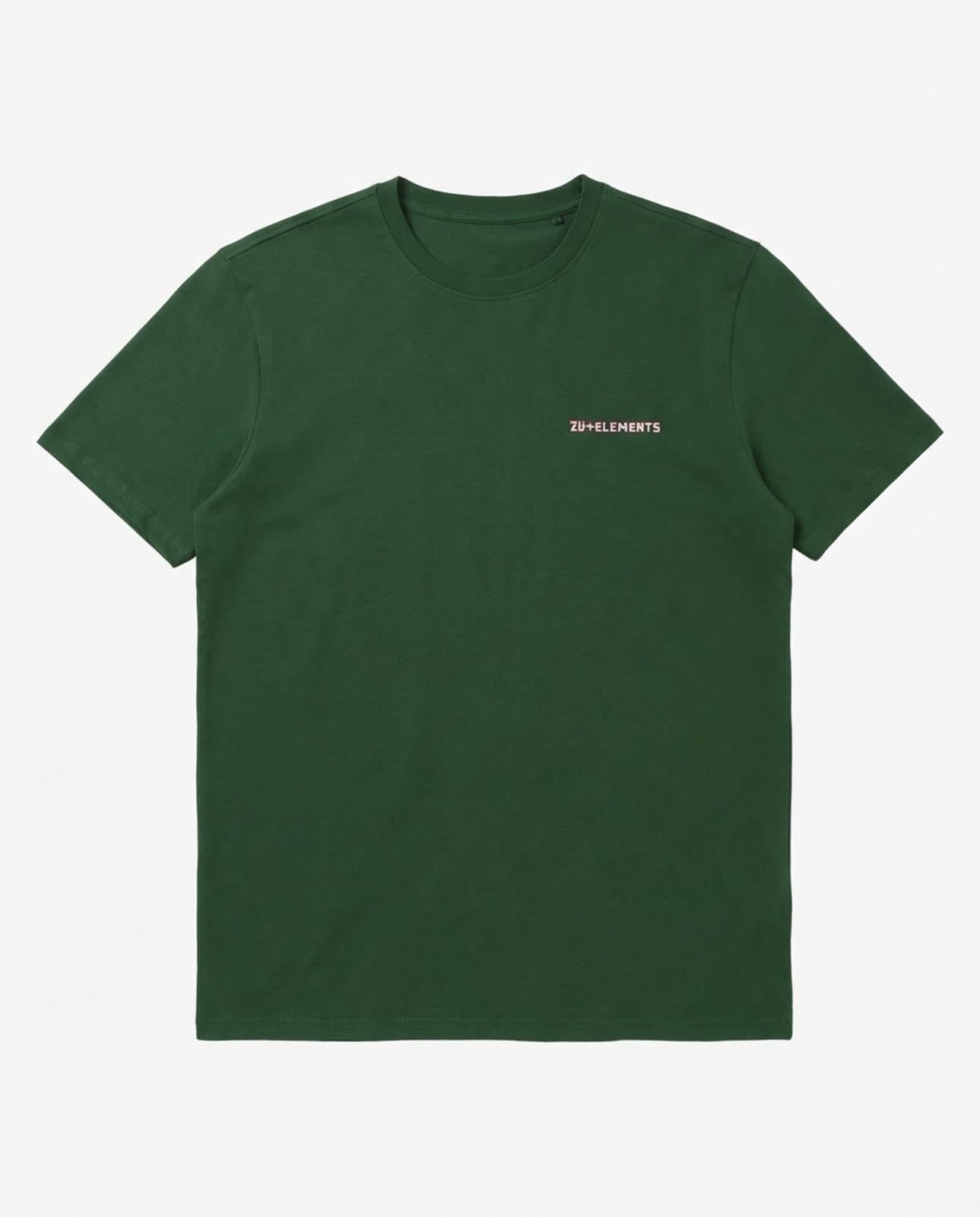 T-shirt girocollo maniche corte, stampa lato cuore logata