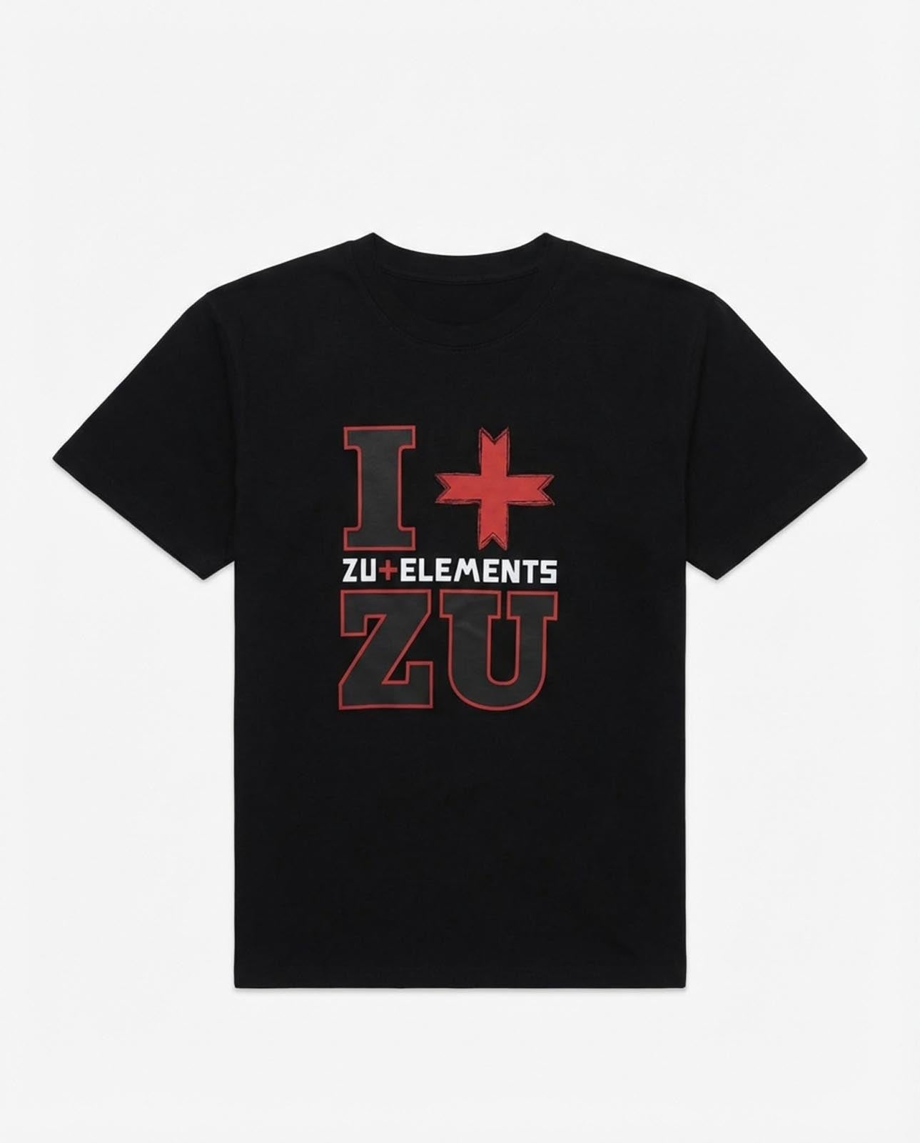 T-shirt girocollo maniche corte, stampa frontale logata