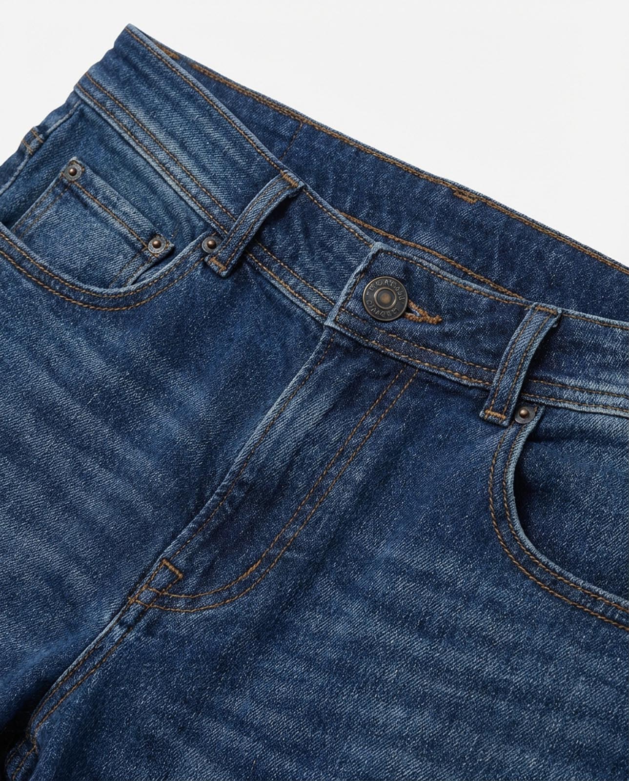 Jeans slim fit in tono medium blue