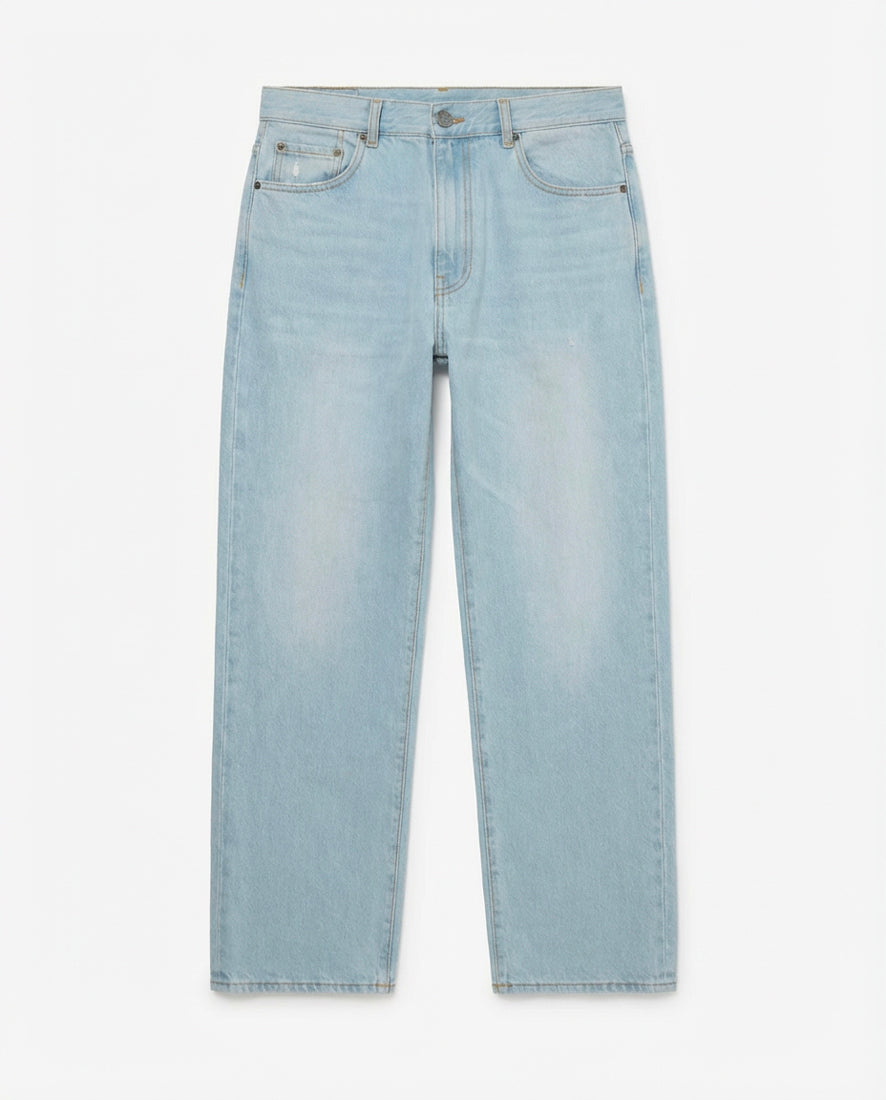 Jeans dad fit Dustin in tono stone bleach