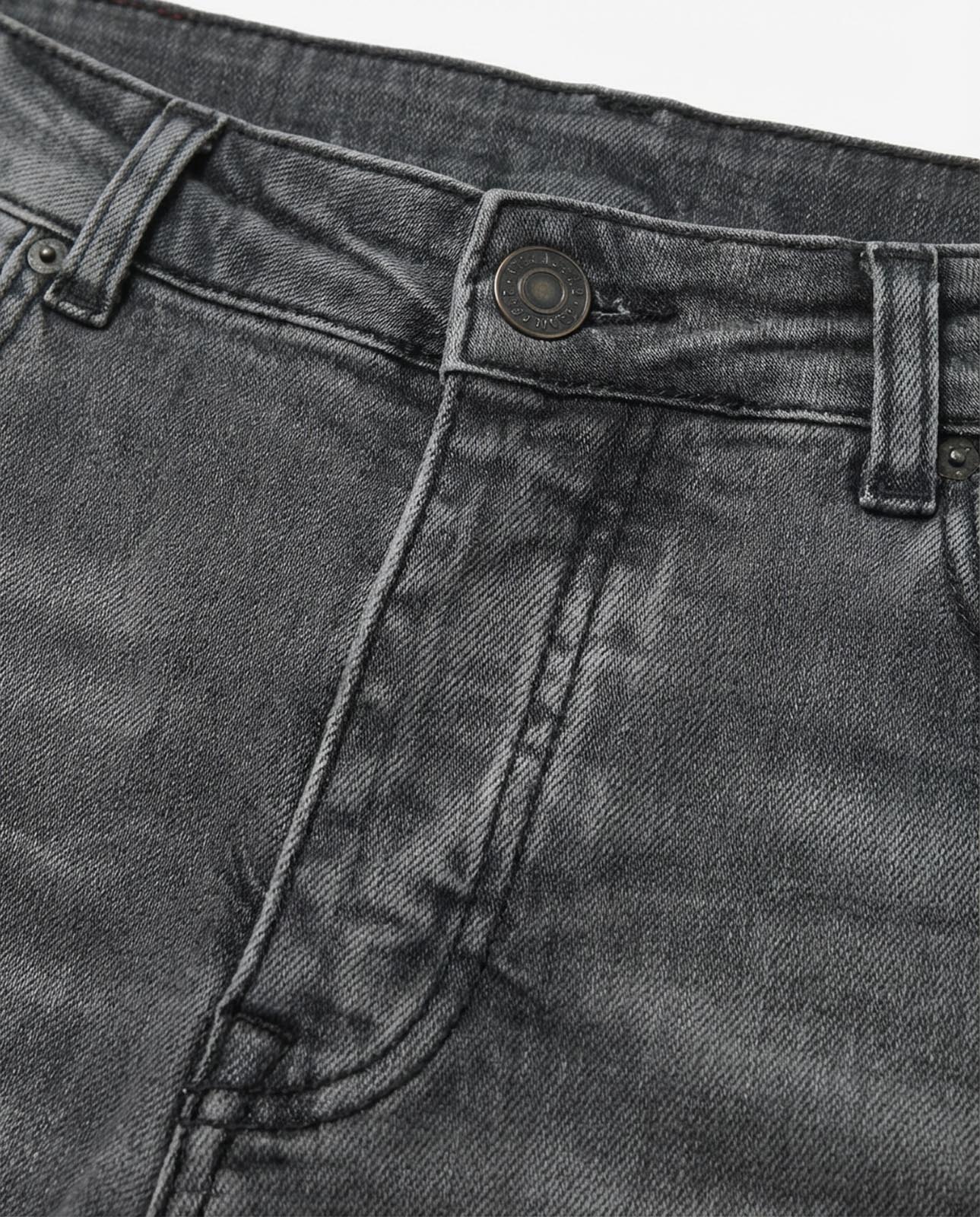 Jeans slim fit Sammy in tono light grey