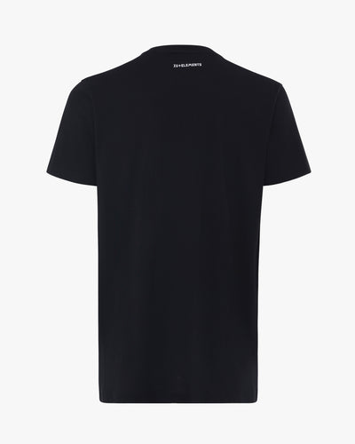 T-shirt girocollo maniche corte con logo stampato