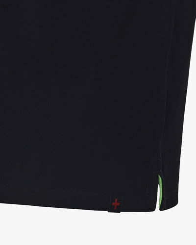 Piquet polo with embroidered logo