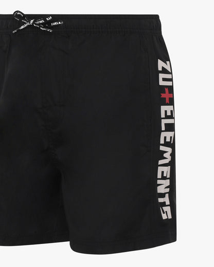 Swim shorts with micrologo on the back pocket 