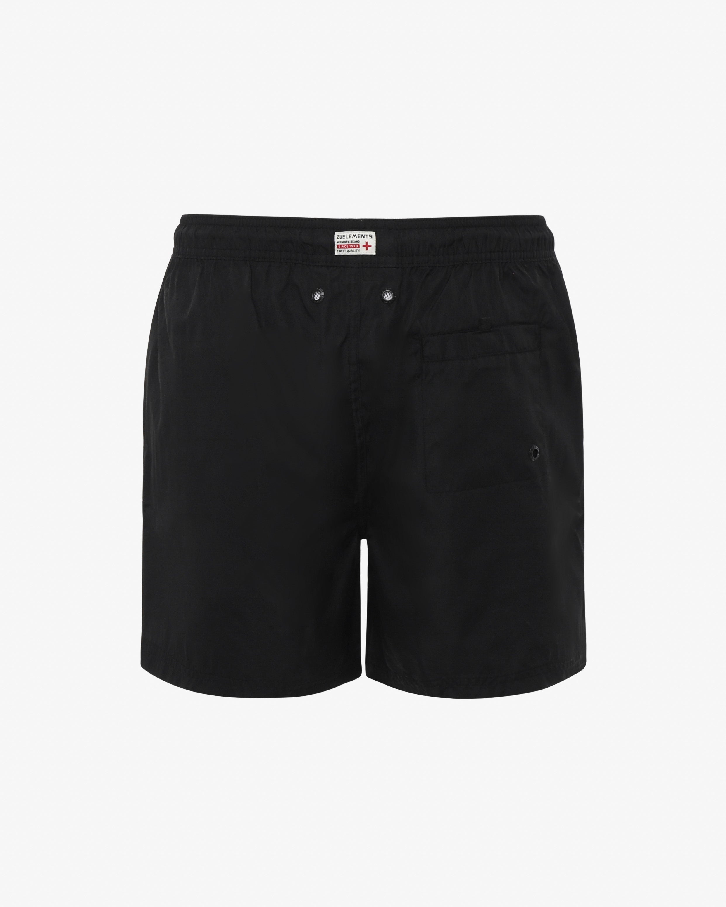 Swim shorts with waterproof zip 