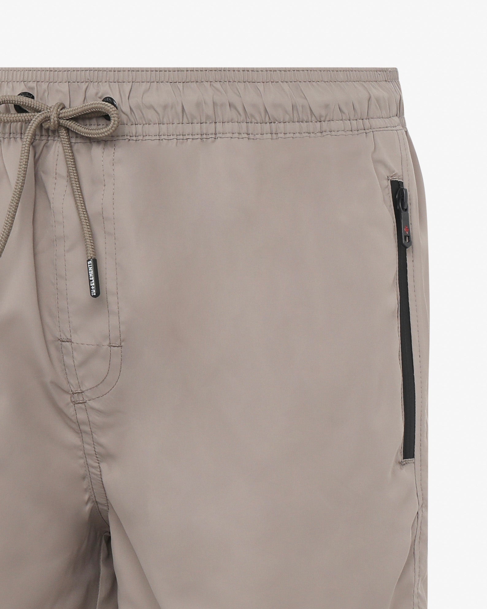 Swim shorts with waterproof zip 