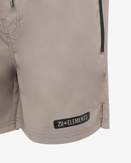 Swim shorts with waterproof zip 