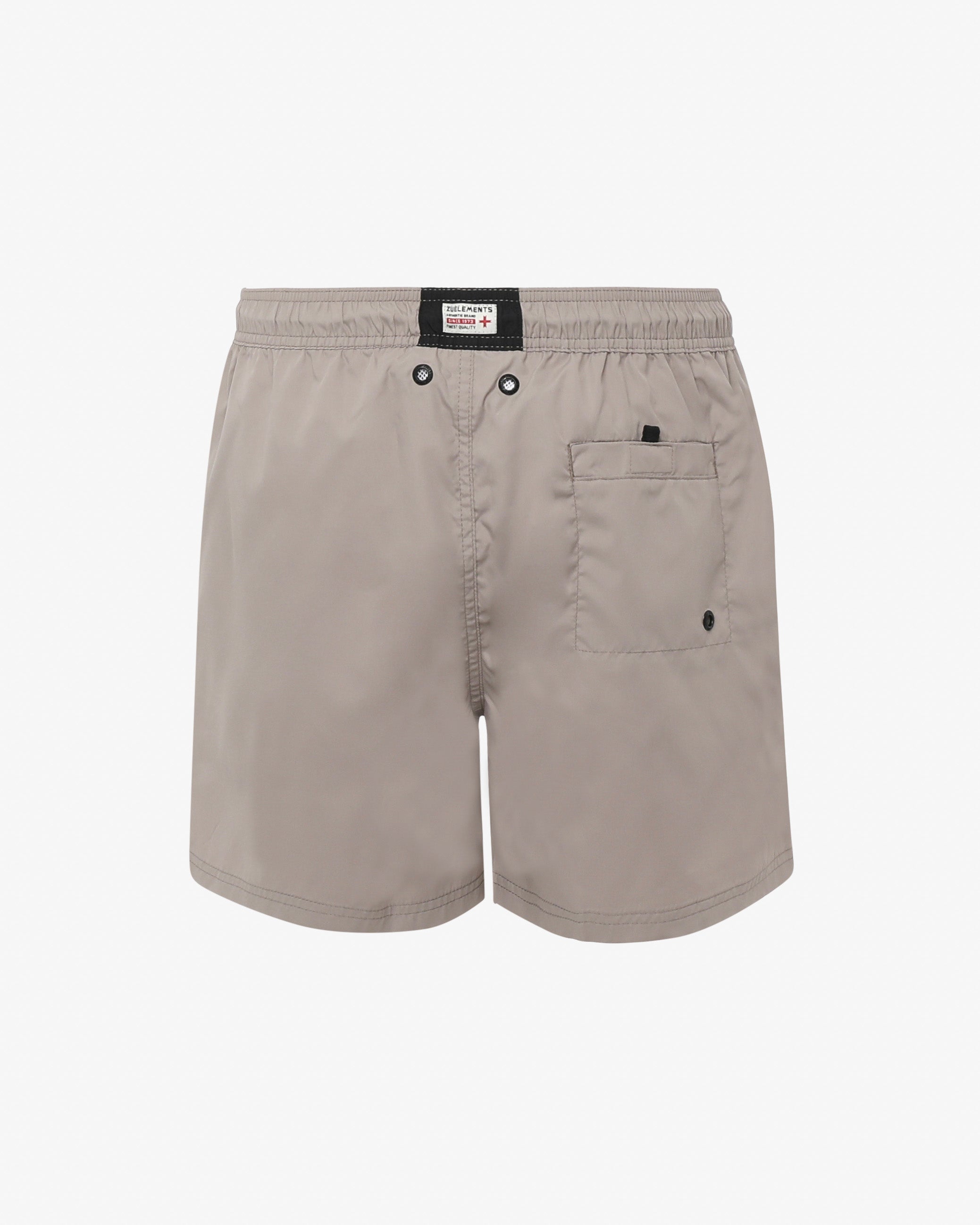Swim shorts with waterproof zip 