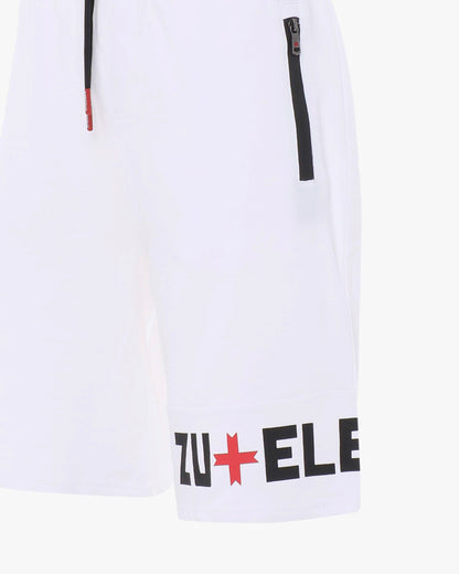 Bermuda shorts in fleece fit with waterproof zip 