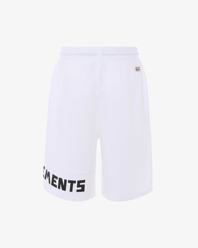 Bermuda in felpa fit con zip waterproof