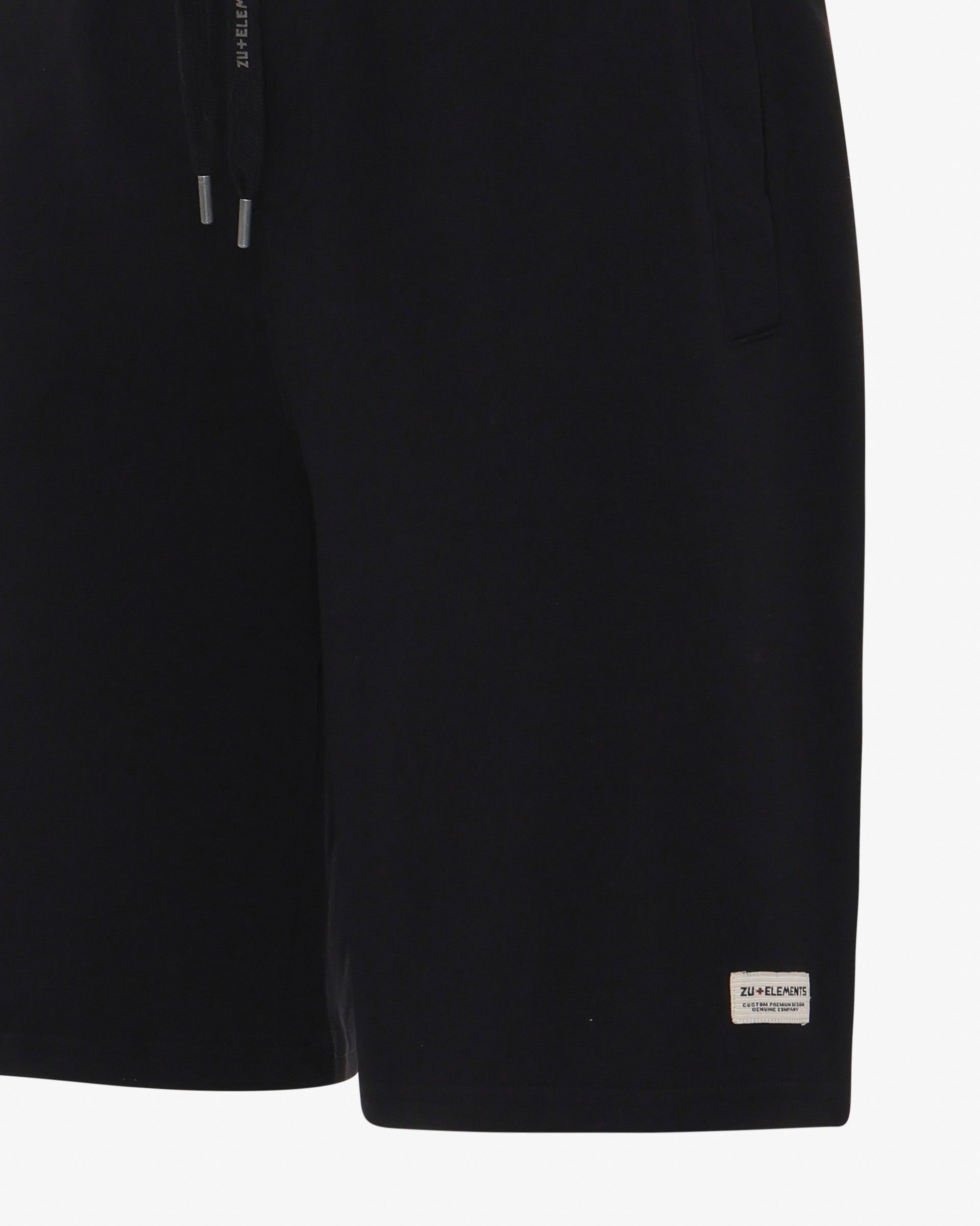 Relaxed fleece Bermuda shorts 