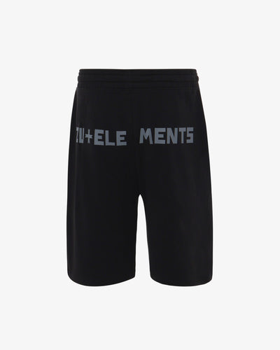 Relaxed fleece Bermuda shorts 