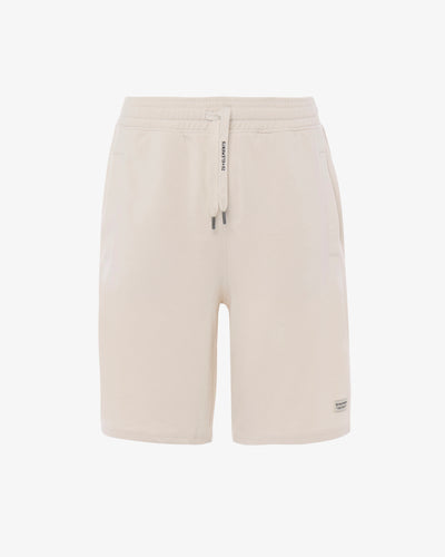 Relaxed fleece Bermuda shorts 
