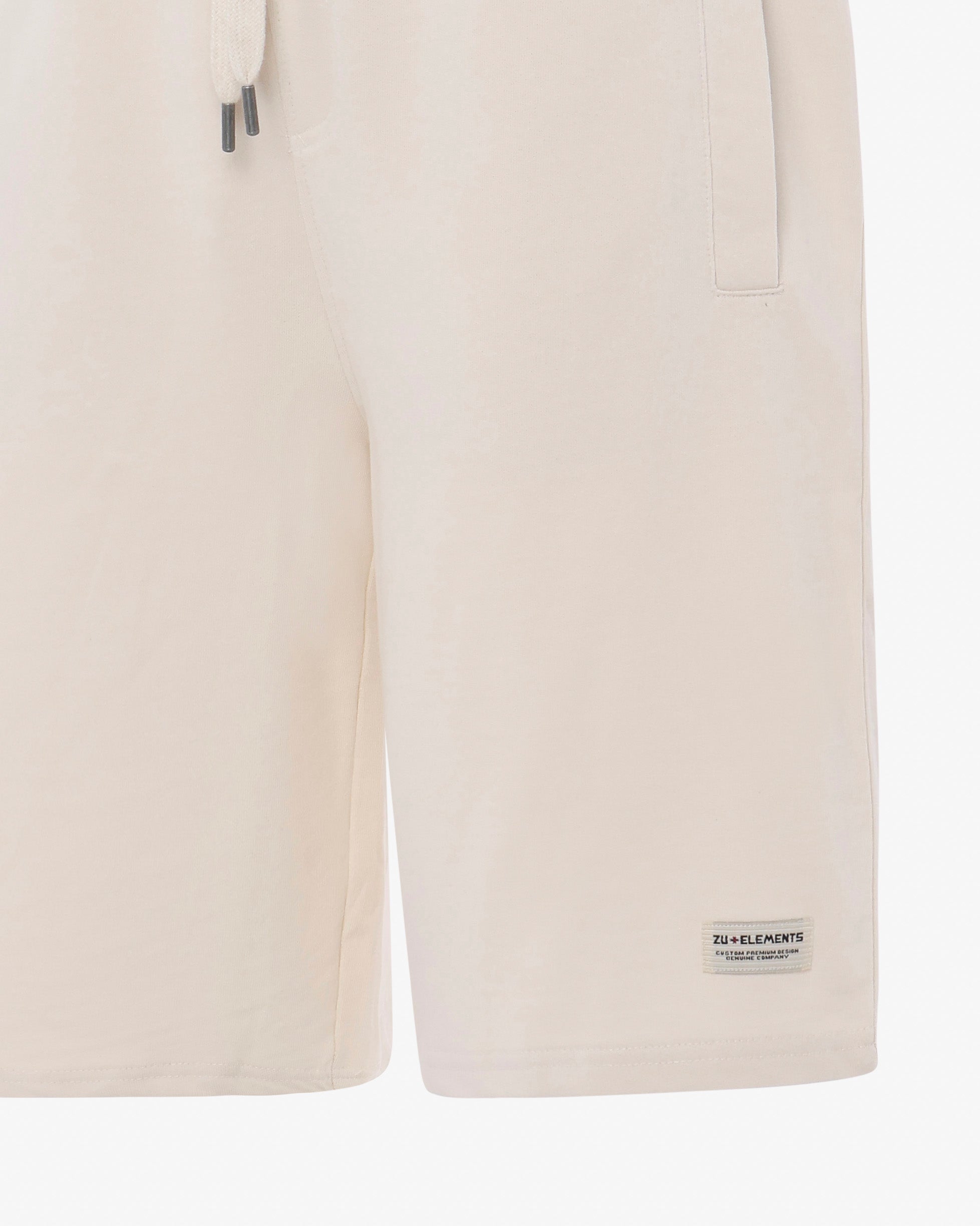 Relaxed fleece Bermuda shorts 