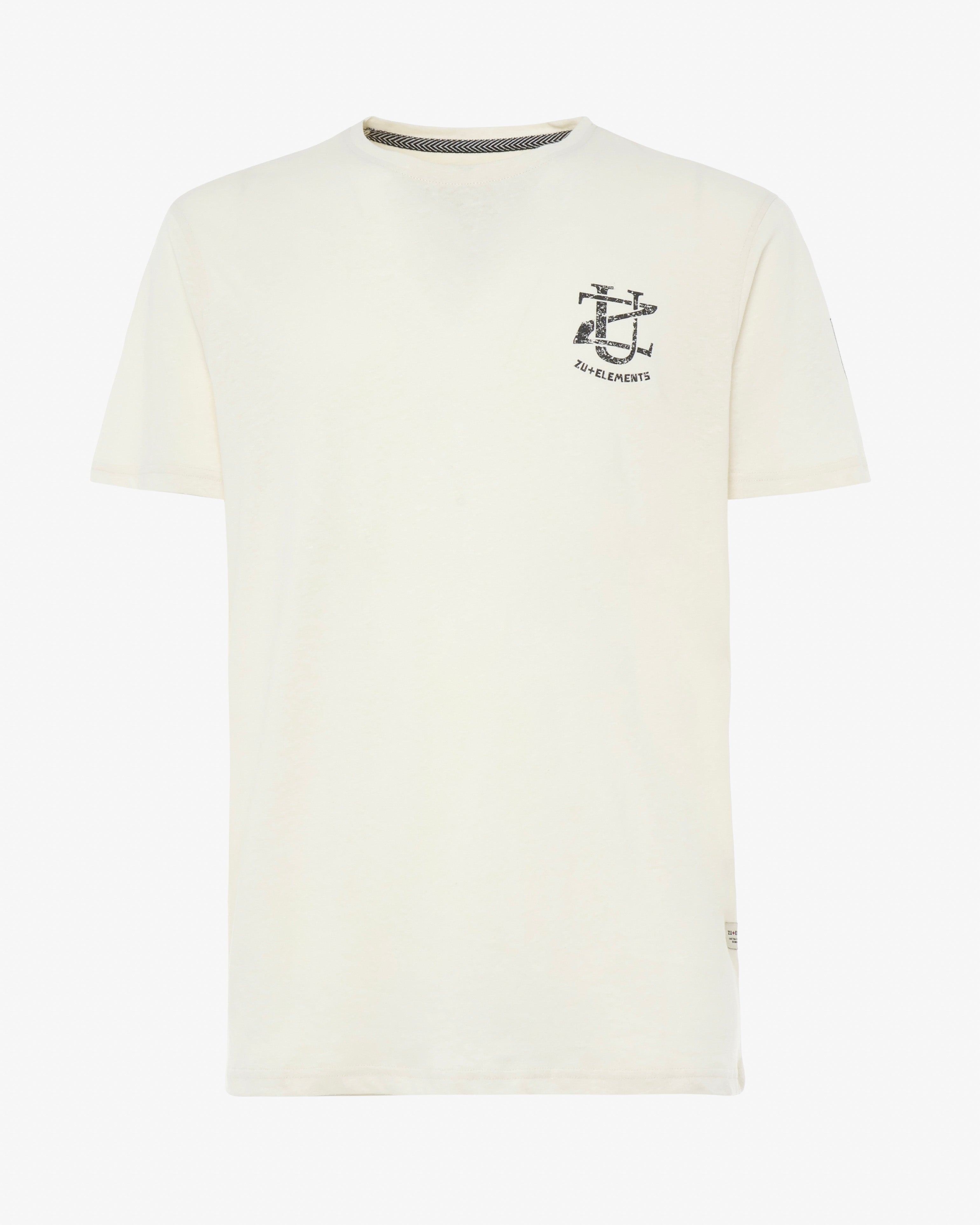 Garment dye T-shirt with print 