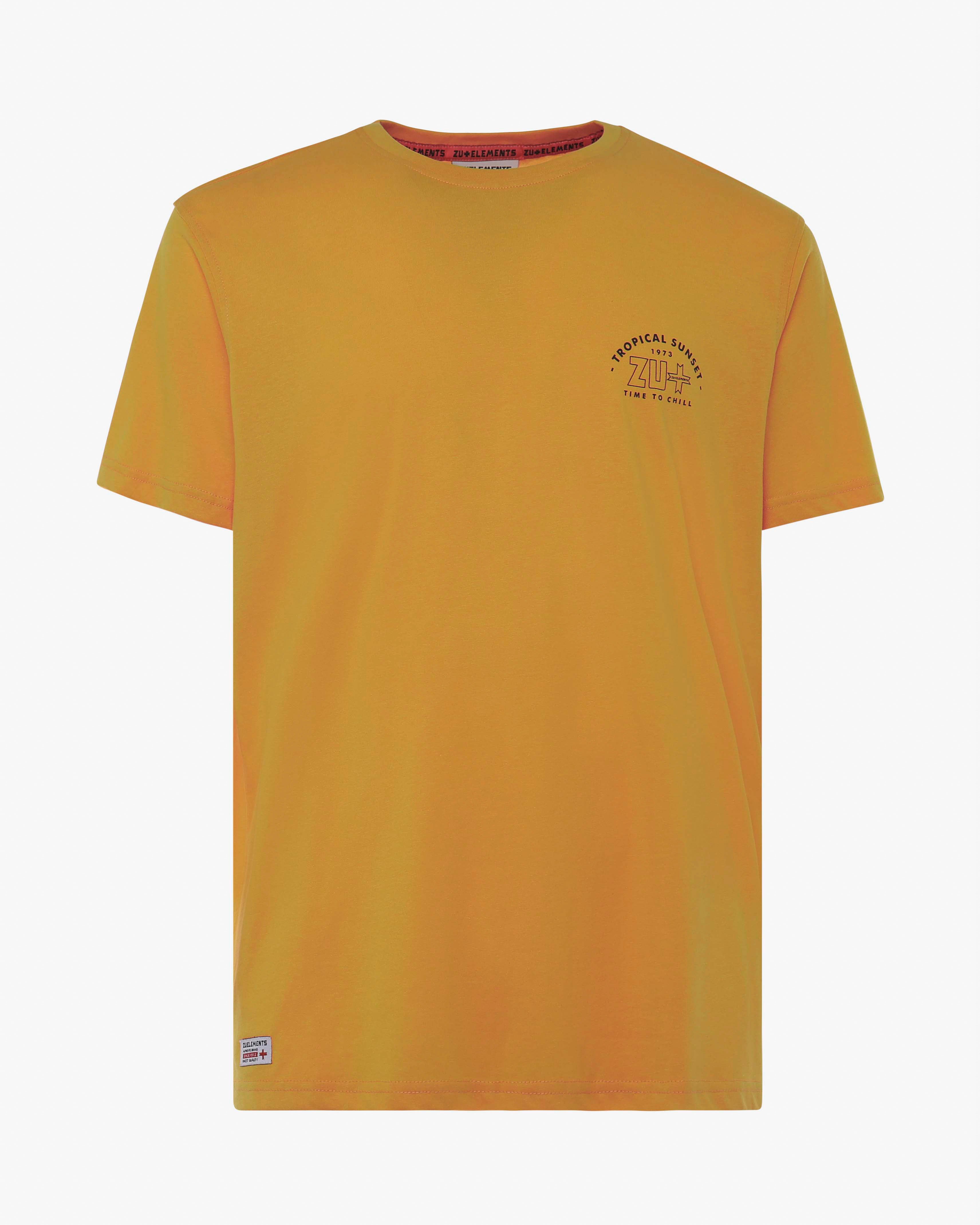 T-shirt con stampa sul retro