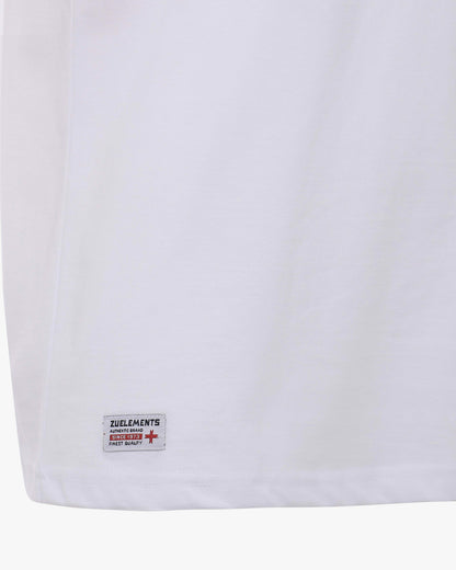 T-shirt con stampa sul retro