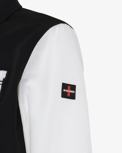 Varsity jacket with buttons 