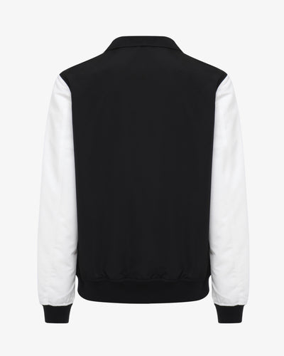 Varsity jacket with buttons 