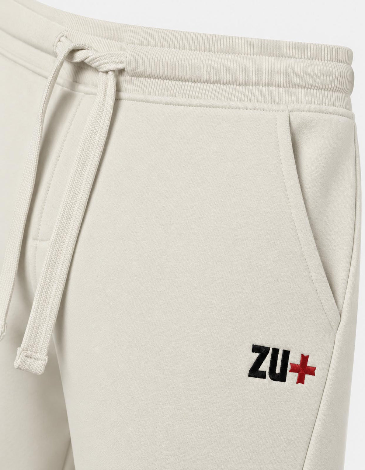 Pantaloni in felpa relaxed fit con ricamo a contrasto