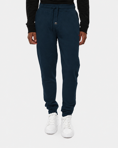 Pantaloni in felpa Carbon con logo ricamato