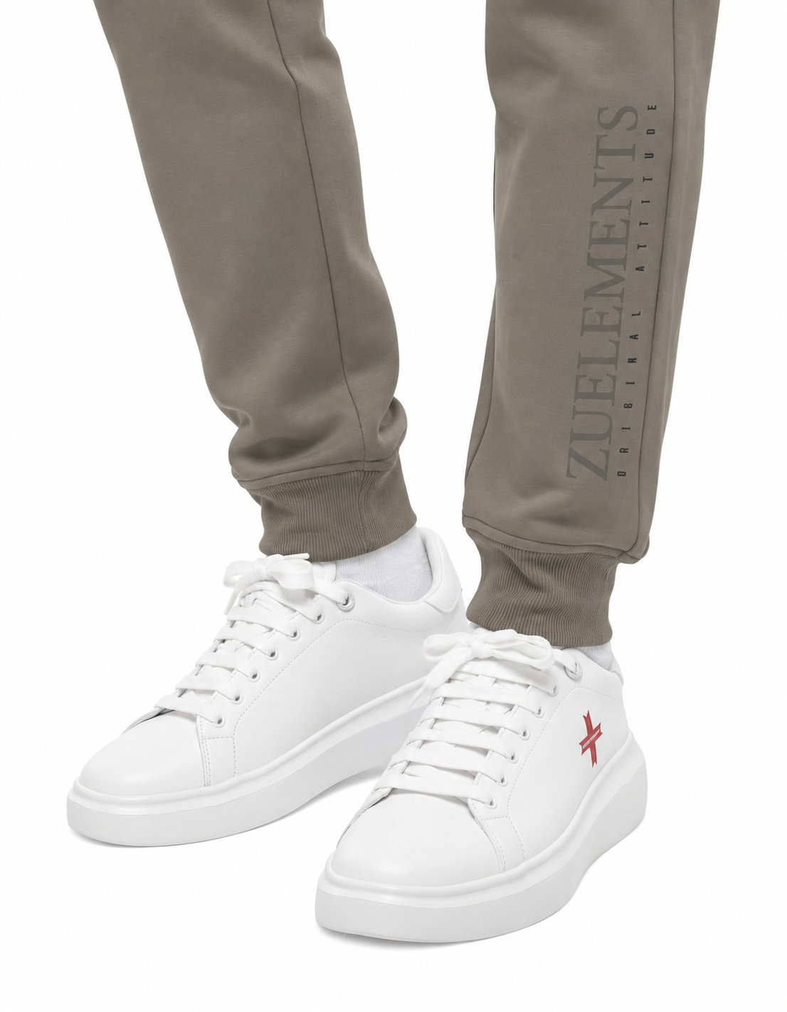 Pantaloni in felpa di neoprene con stampa